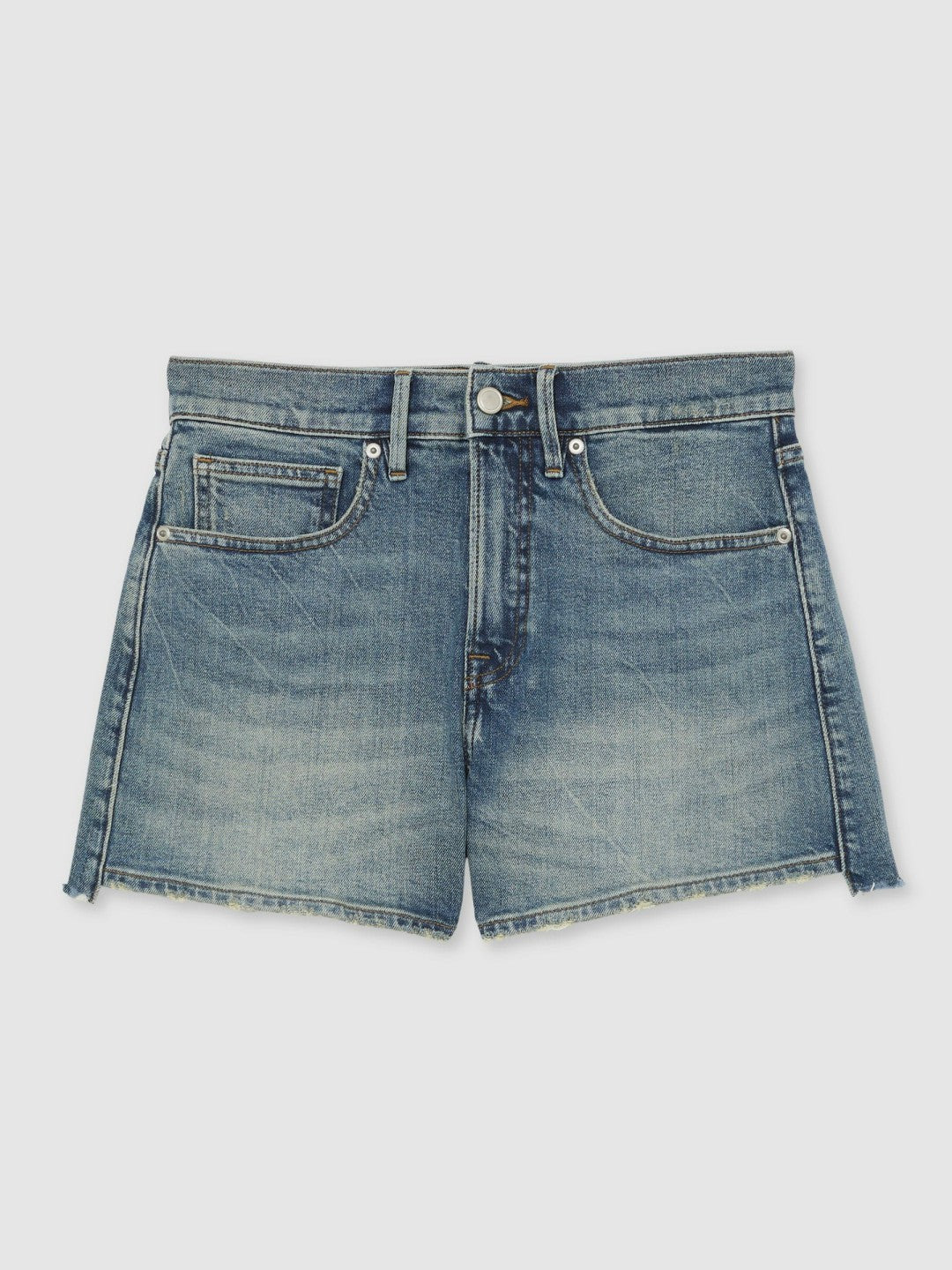 Reiss Offer - 90S Shorts in Indigo Blue