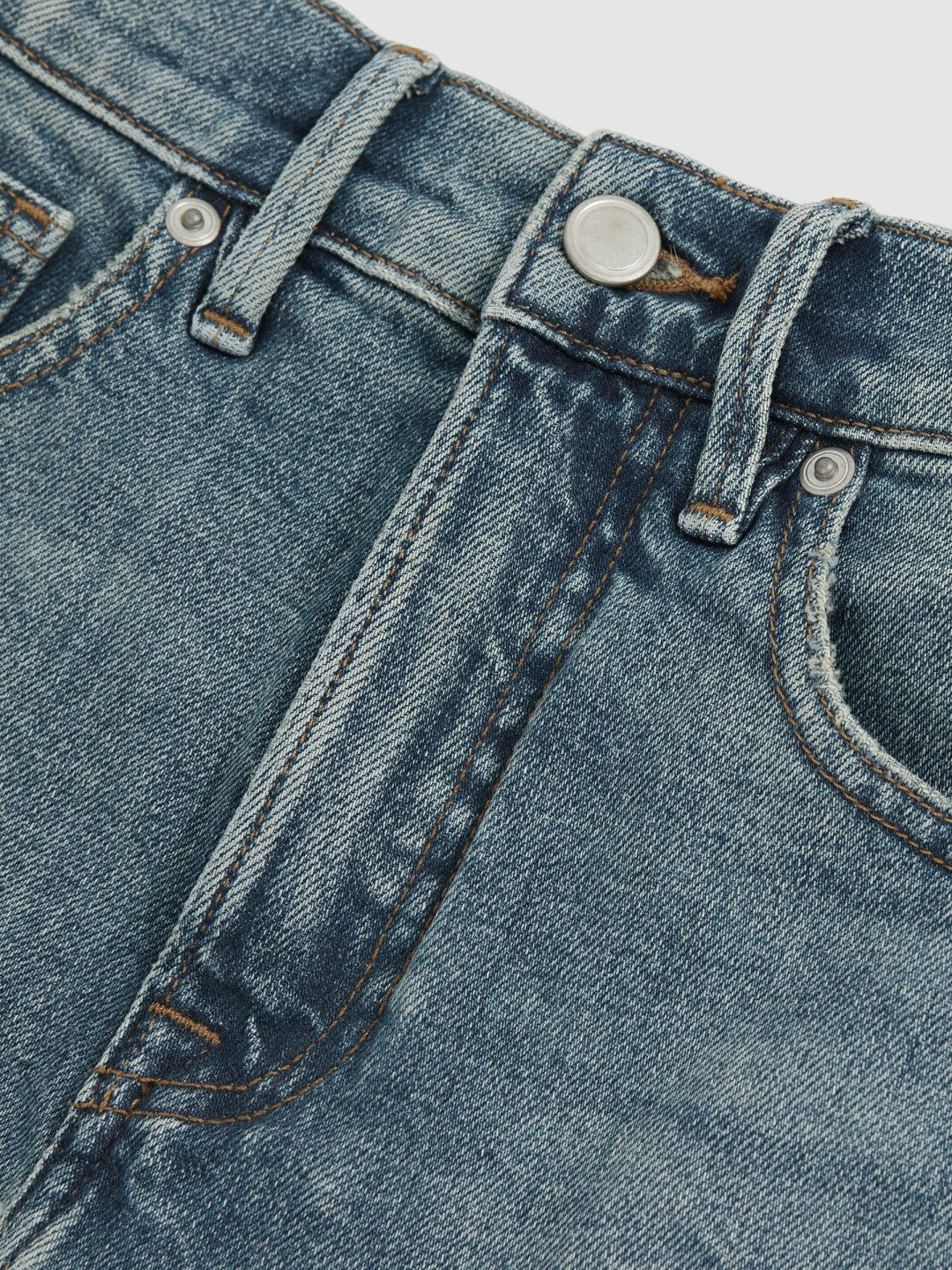 Reiss Offer - 90S Shorts in Indigo Blue