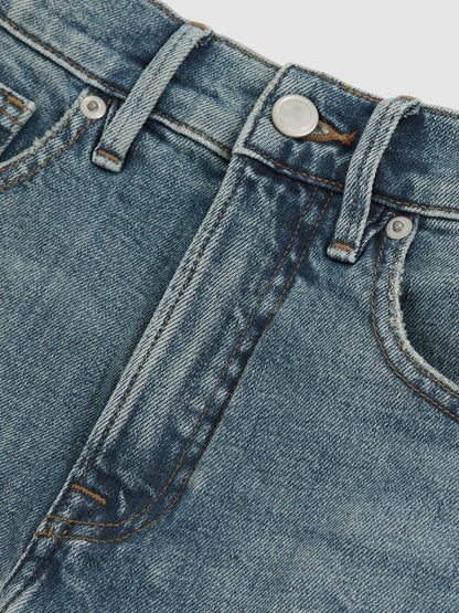 Reiss Offer - 90S Shorts in Indigo Blue