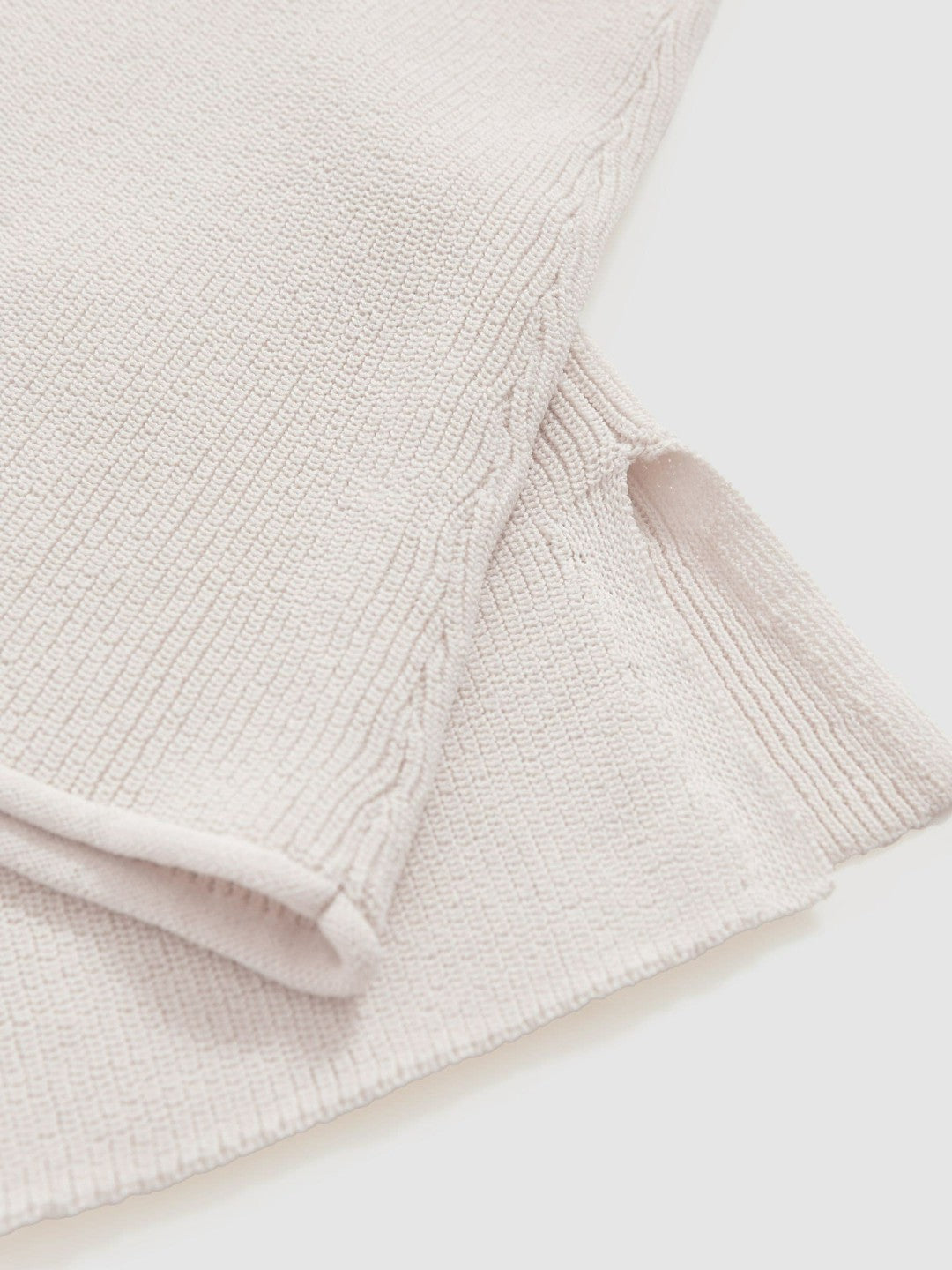 Reiss Best Seller - 100% Cotton Jumper in Ecru