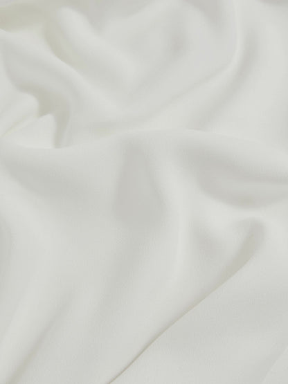 Reiss Value - Halston Mini Ivory Asymmetric Cape Dress in Ivory