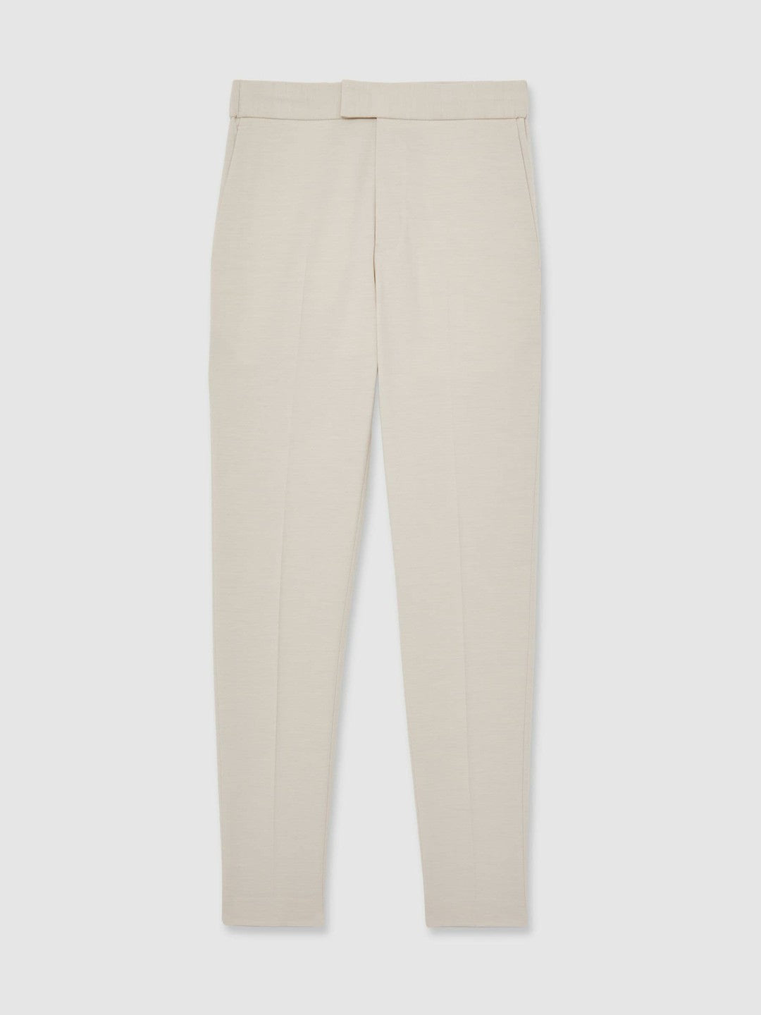 Reiss Popular Choice - Slim-Fit Internal-Drawstring Trousers in Stone
