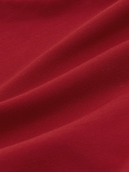 Reiss Offer - Fixed-Side Bikini Bottoms in Dark Red