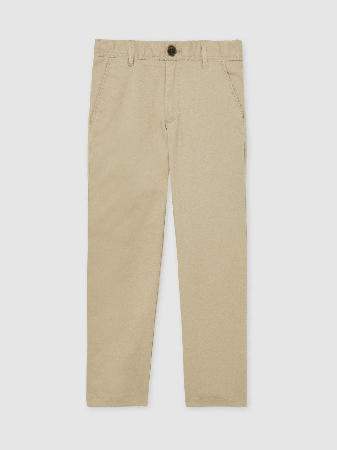 Reiss 3-9 yrs Slim Fit Casual Chinos in Stone