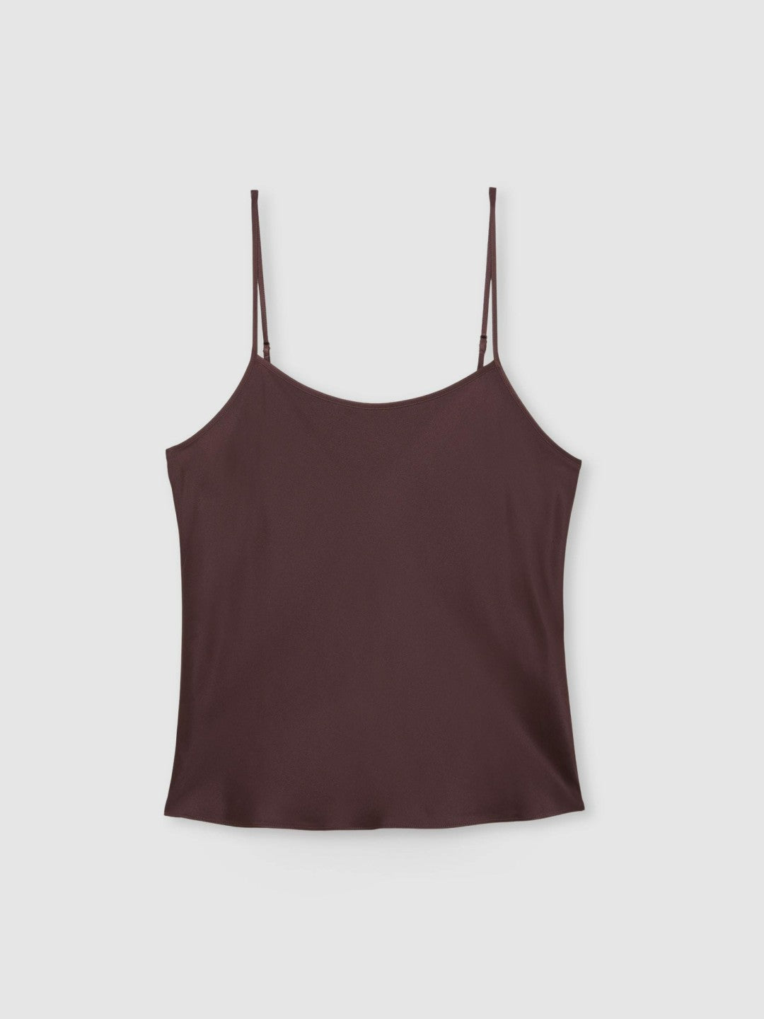 Reiss Deal - Silk Cami Top in Burgundy