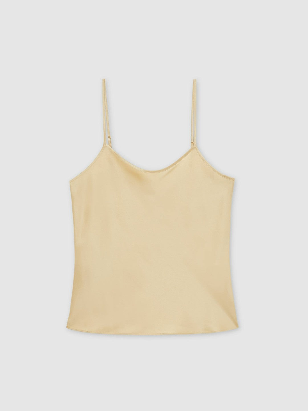 Reiss Deal - Silk Cami Top in Gold