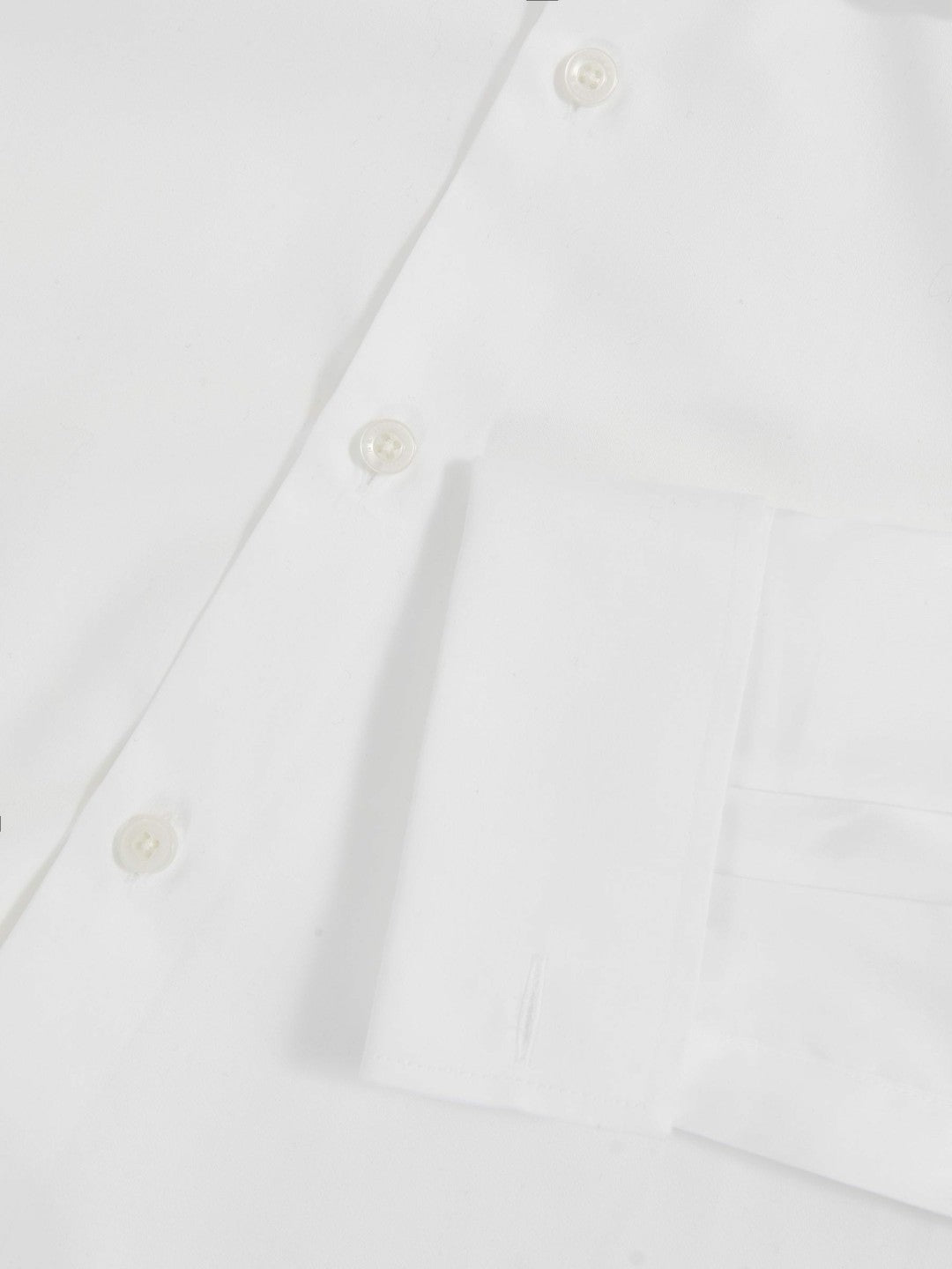 Reiss Deal - Regular Fit Slim-Fit Cotton-Sateen Shirt in White