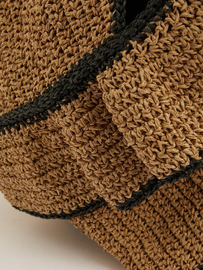 Reiss Savings - Raffia Ruffle Tote Bag in Natural