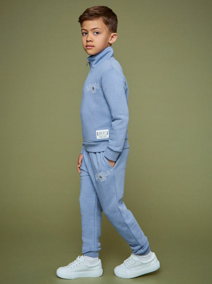 Reiss Deal - 13-14 yrs SmileyWorld Cuffed Joggers Unisex Fit in Blue