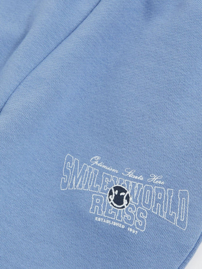 Reiss Popular Choice - 9-13 yrs SmileyWorld Cuffed Joggers Unisex Fit in Blue