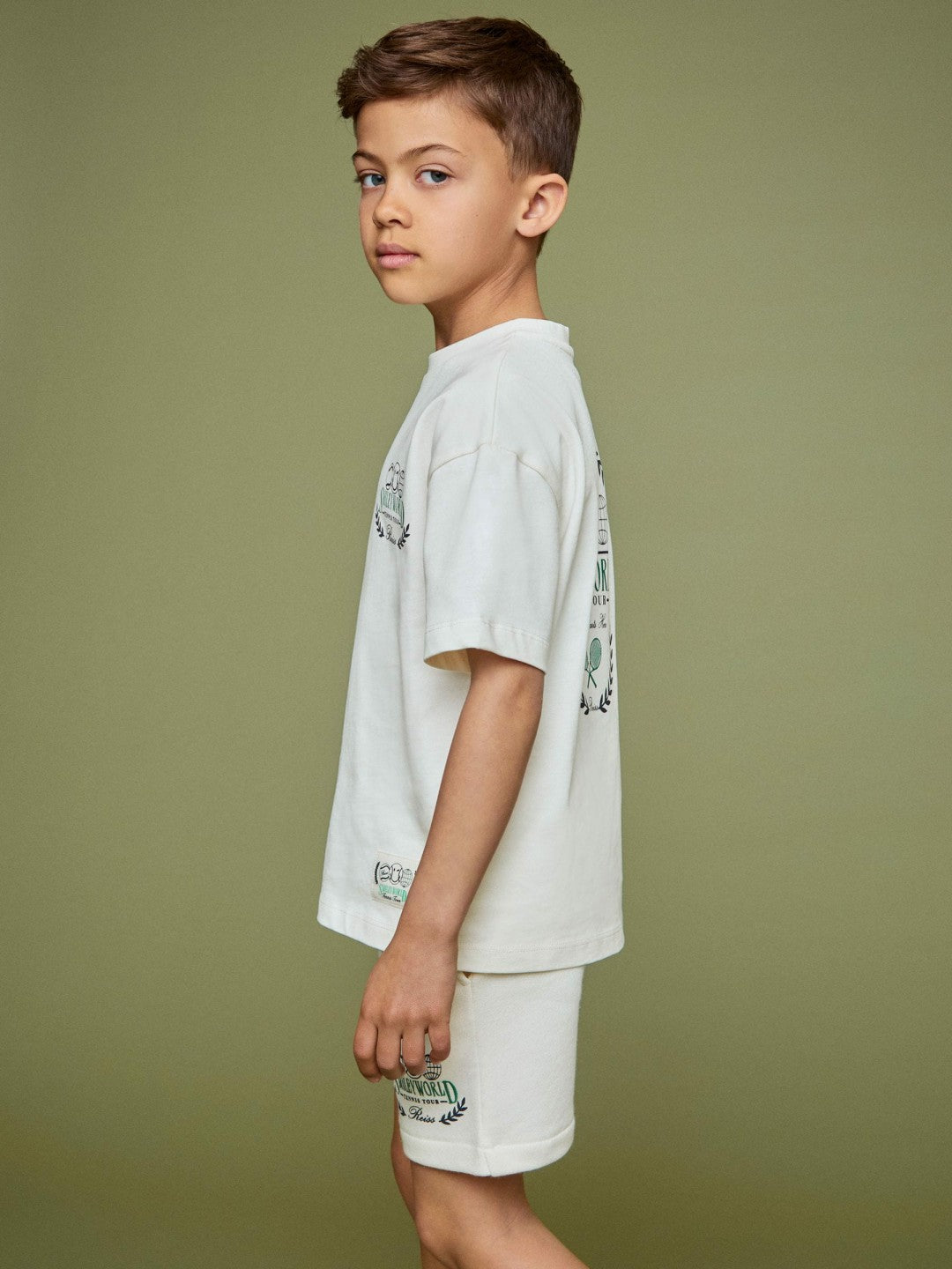 Reiss Affordable - 3-9 yrs SmileyWorld Oversize T-Shirt in White
