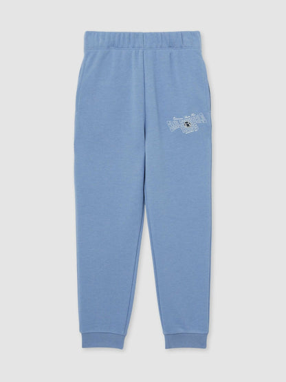 Reiss Best Seller - 3-9 yrs SmileyWorld Cuffed Joggers Unisex Fit in Blue