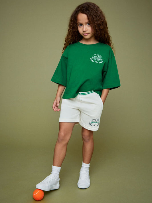 Reiss Sale - 9-13 yrs SmileyWorld Drawstring Shorts Unisex Fit in White