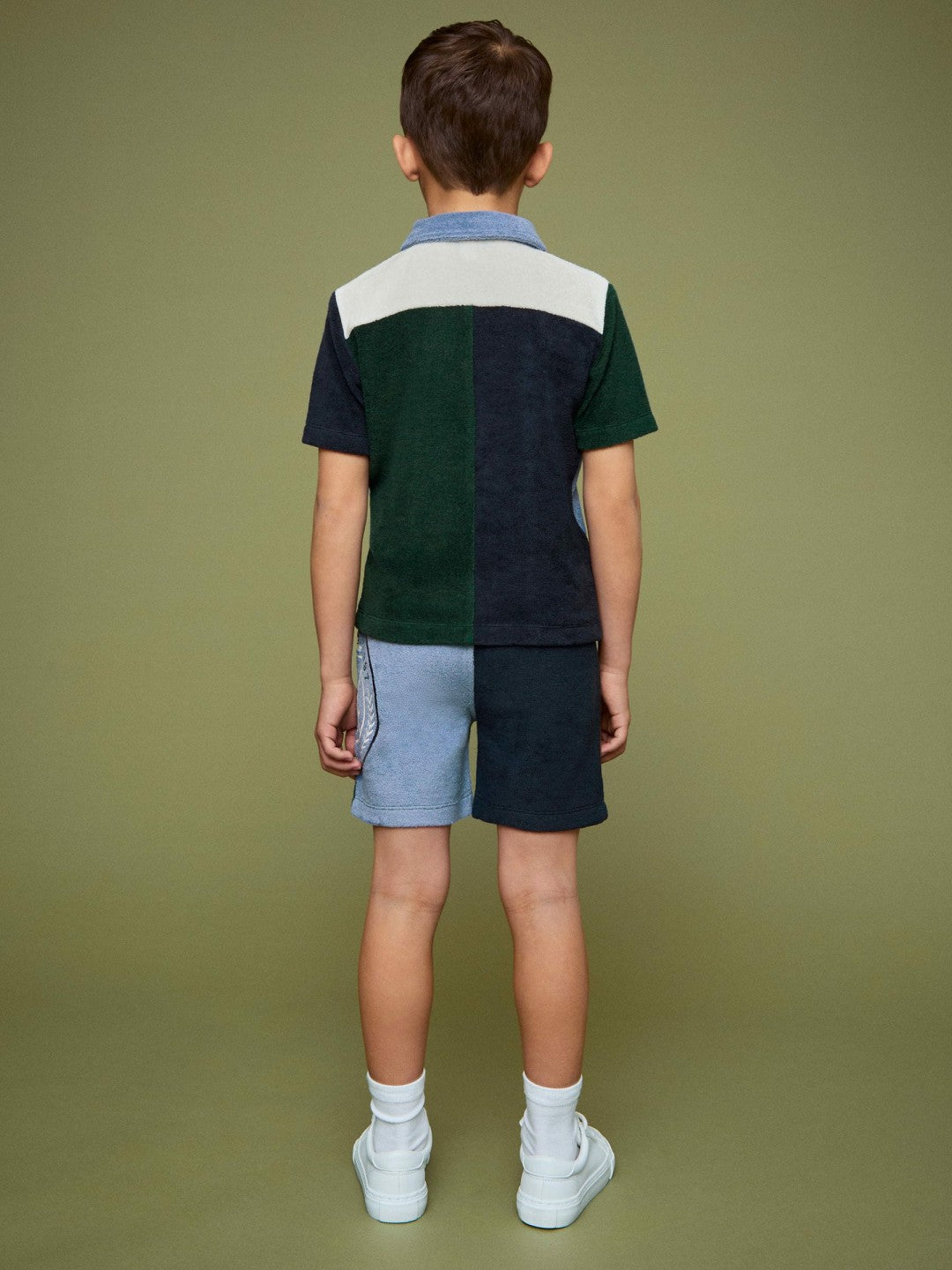 Reiss Deal - 13-14 yrs SmileyWorld Towelling Shorts in Blue