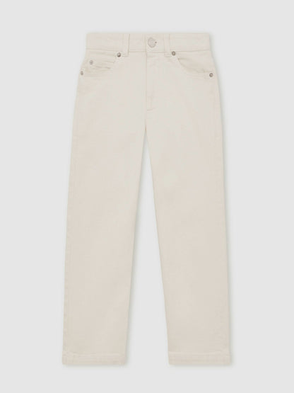 Reiss Savings - 3-9 yrs Relaxed-Fit Jeans in Off White