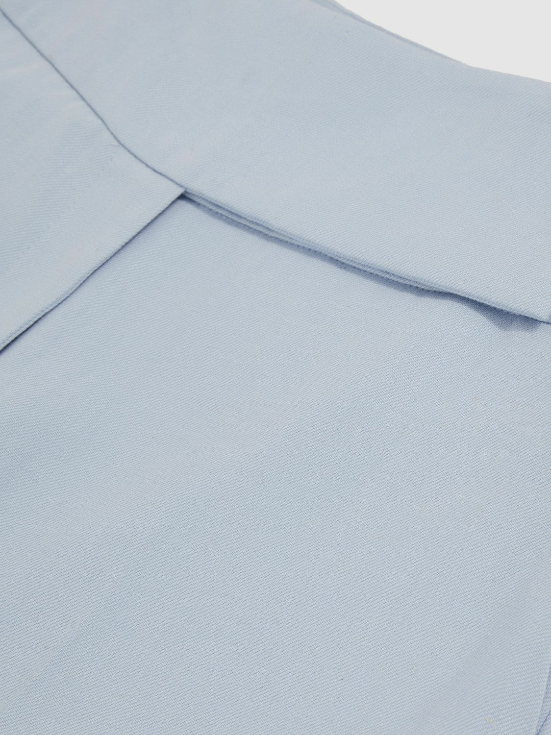 Reiss Best Seller - Lyocell-Linen Wide-Leg Trousers in Blue
