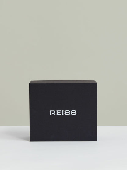 Reiss Value - Reversible Leather Belt with Interchangeable Buckle in Black/Brown