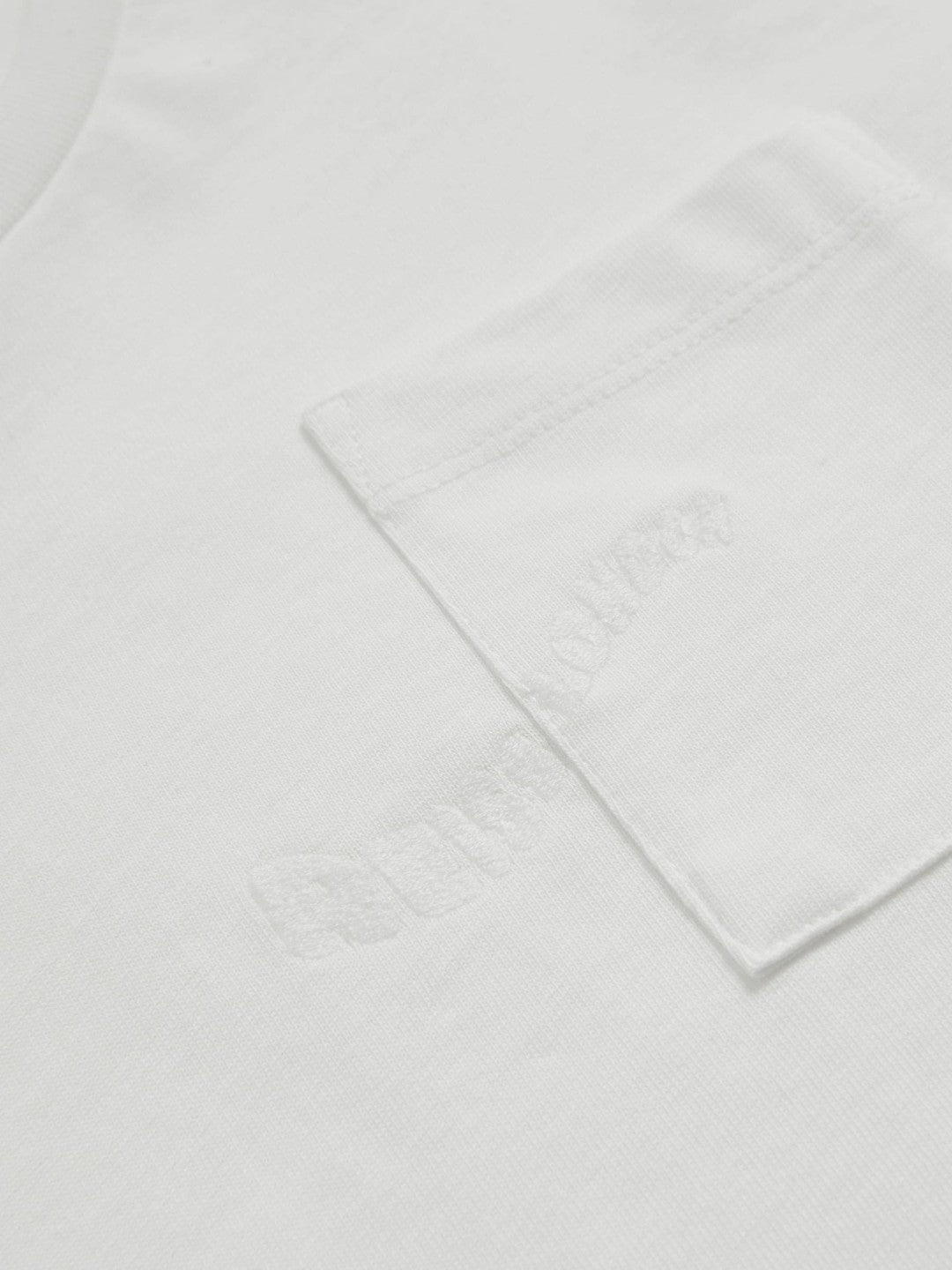 Reiss 13-14 yrs Cotton Palm-Embroidery Oversize T-Shirt in Off White