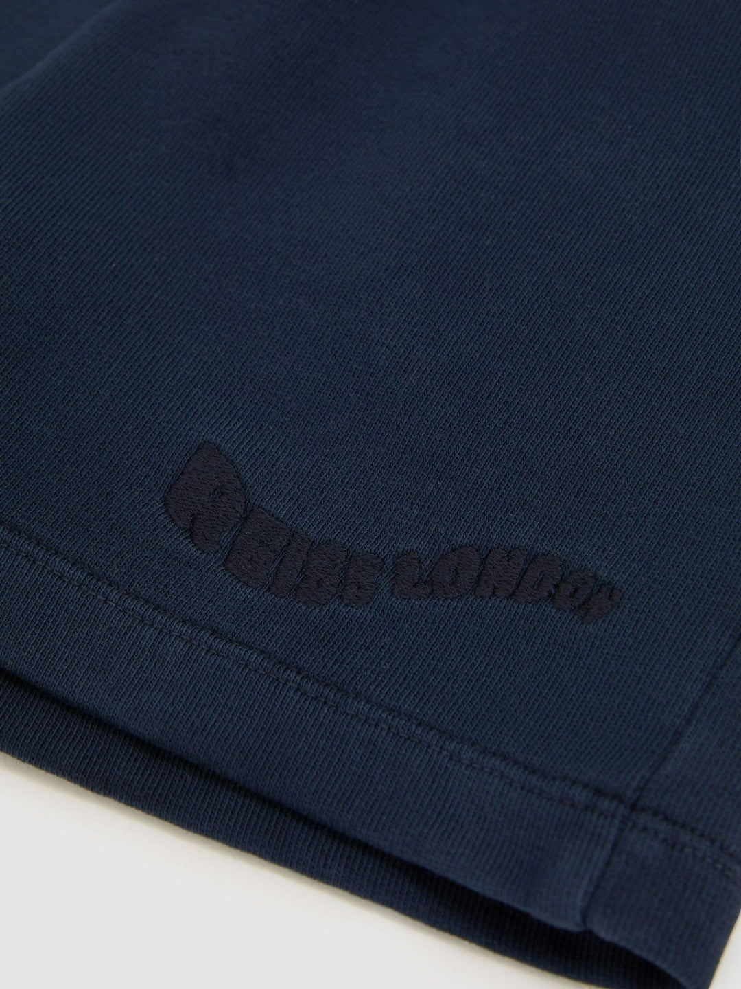 Reiss 3-9 yrs Cotton Brand-Embroidered Shorts in Washed Navy
