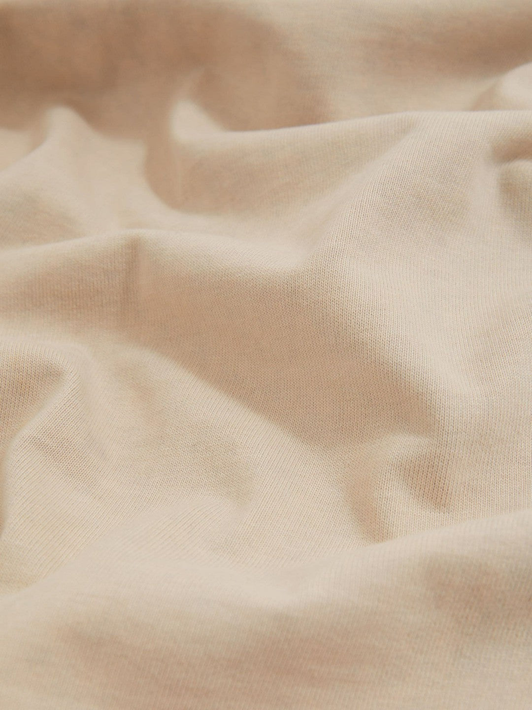 Reiss Deal - Cotton Garment-Dyed Oversize T-Shirt in Oatmeal