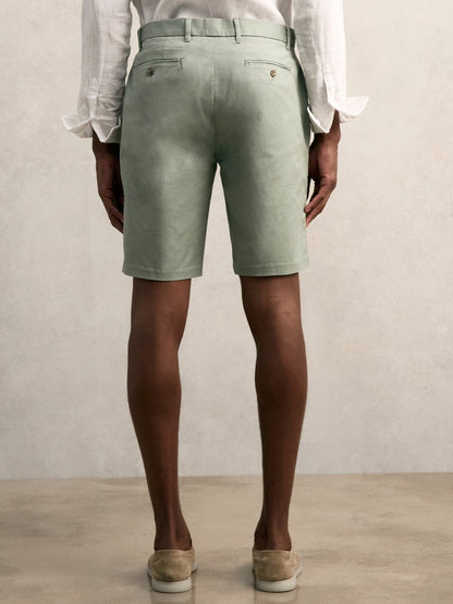 Reiss Short Length Casual Chino Shorts in Pistachio