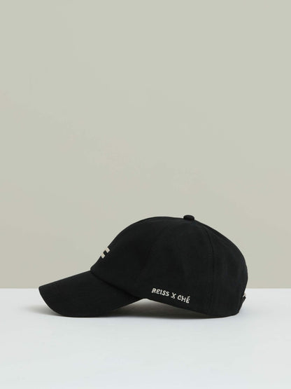 Reiss Offer - | Ché Logo-Embroidered Cap in Black