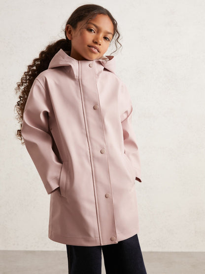 Reiss Offer - Hooded Rain Jacket in Pink