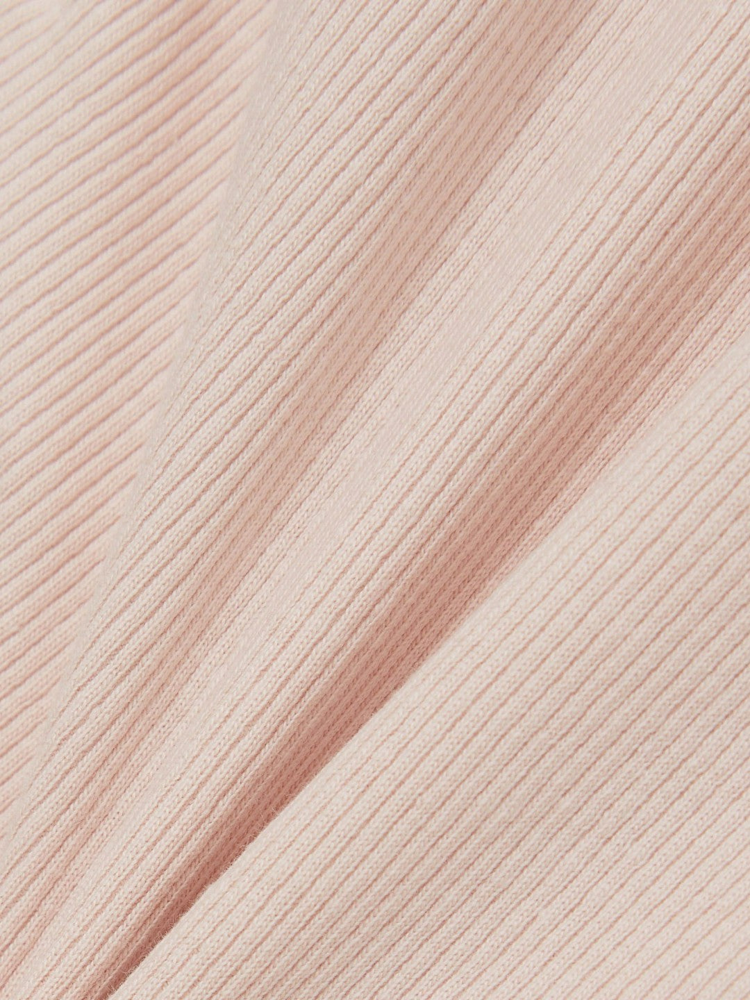 Reiss Sale - 13-14 yrs Cotton Ruched Long-Sleeve T-Shirt with Stretch in Pale Pink