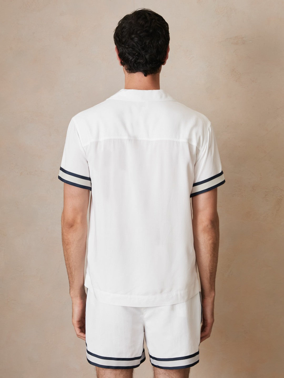 Reiss Popular Choice - | Ché Stripe-Cuff Shirt in White