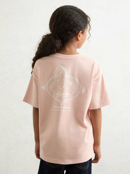 Reiss Featured - T-Shirt in Pink
