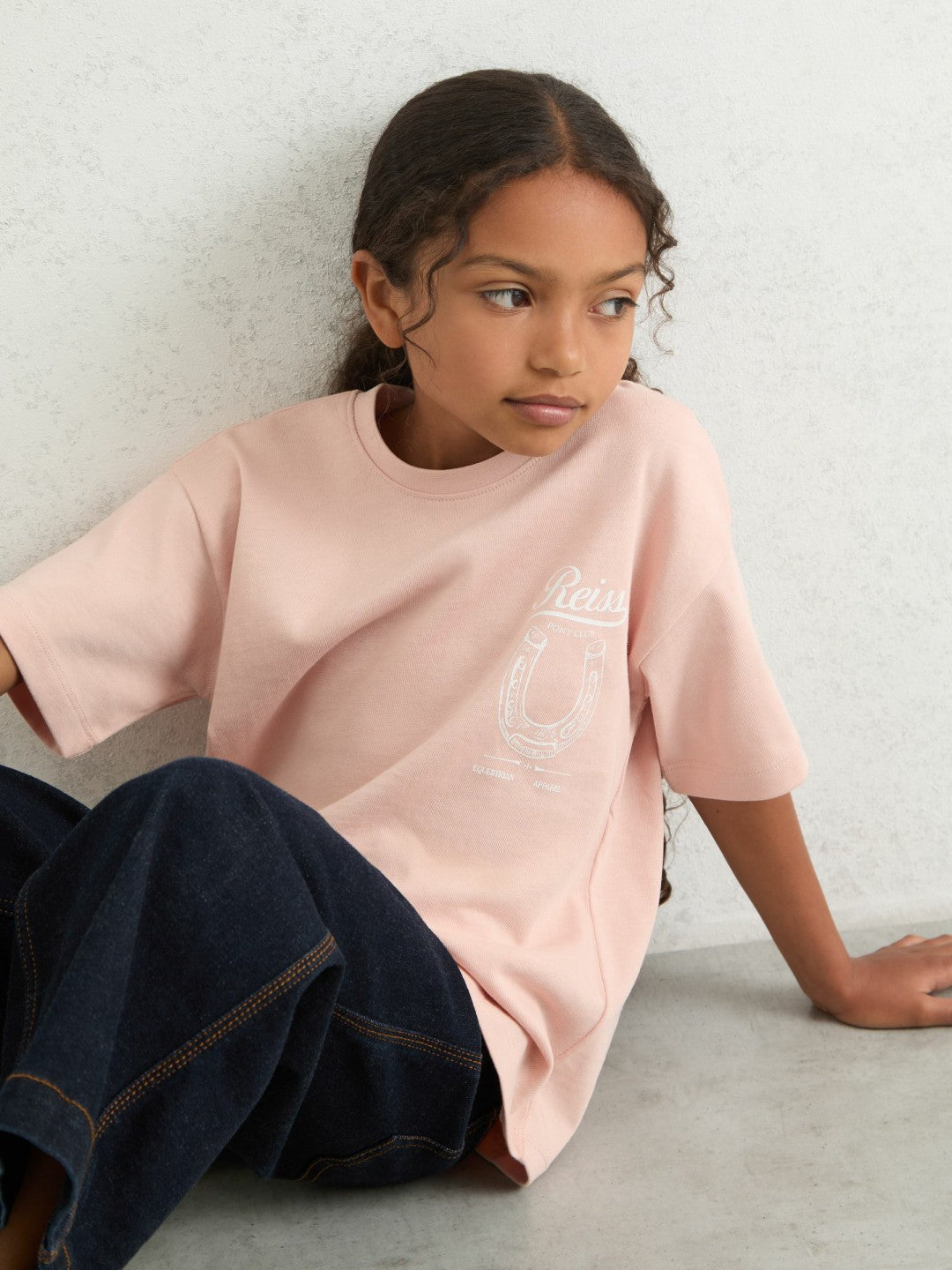 Reiss Featured - T-Shirt in Pink