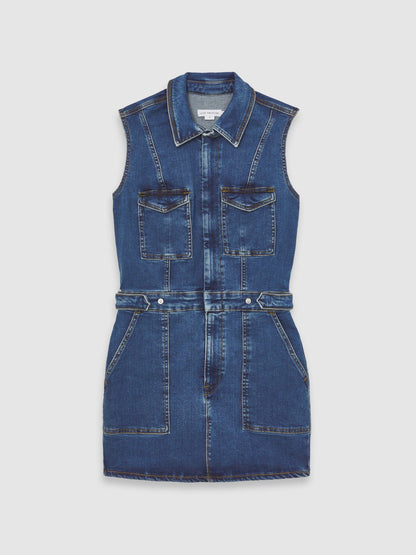 Reiss Value - Dress in Indigo