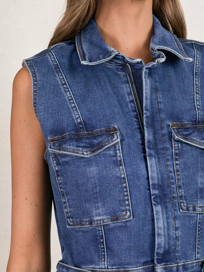 Reiss Value - Dress in Indigo