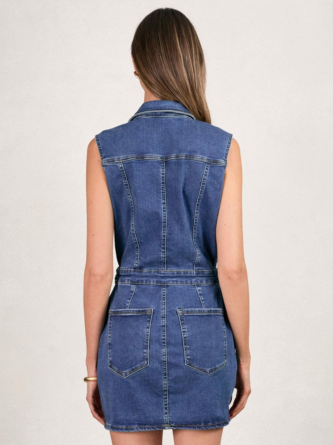 Reiss Value - Dress in Indigo