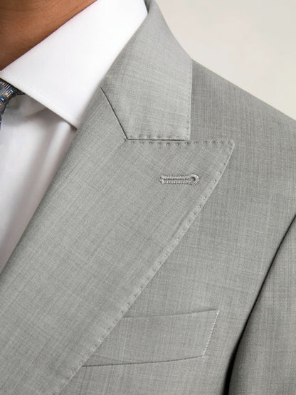 Reiss Best Seller - Slim-Fit Wool Single Breasted Suit Blazer in Mid Grey