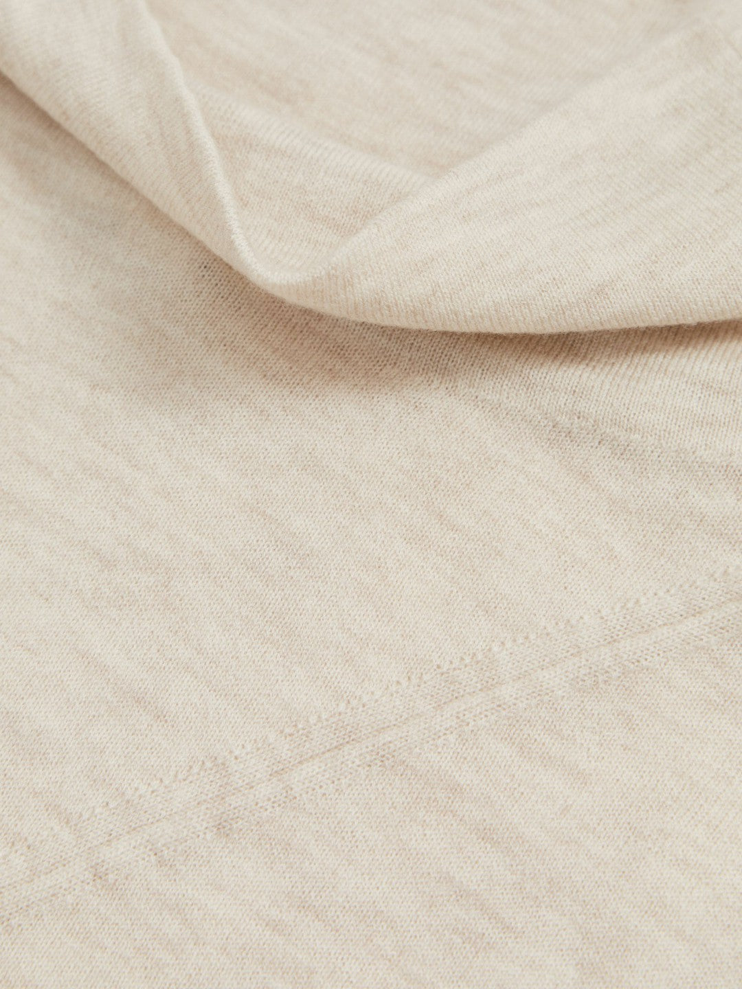 Reiss Wool Slouched Sleeveless Top in Stone Neutral