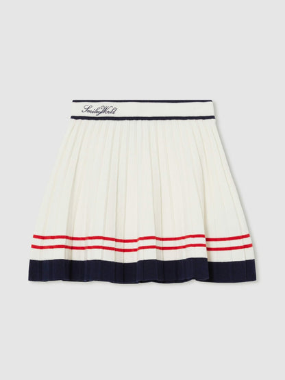Reiss Deal - 9-13 yrs SmileyWorld Tennis Skirt in Off White
