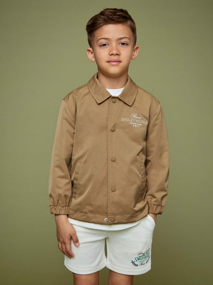 Reiss Savings - 13-14 yrs SmileyWorld Harrington Jacket in Stone