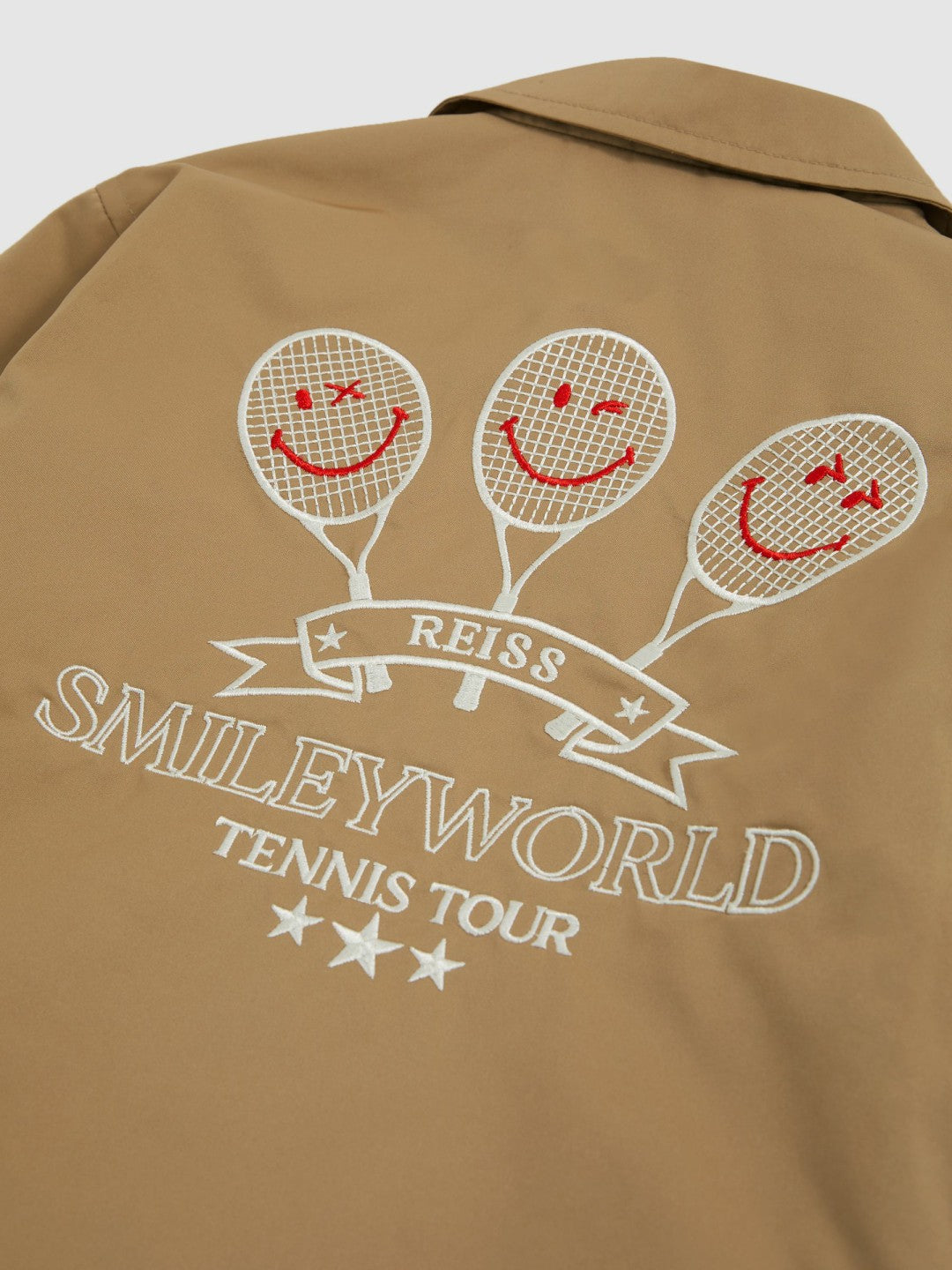 Reiss Savings - 13-14 yrs SmileyWorld Harrington Jacket in Stone