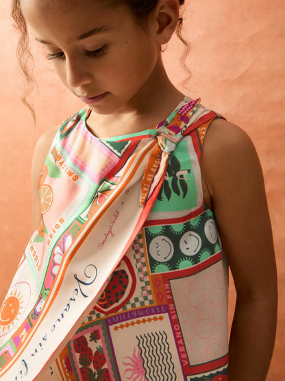 Reiss Deal - 13-14 yrs SmileyWorld Motif Print Top in Multi