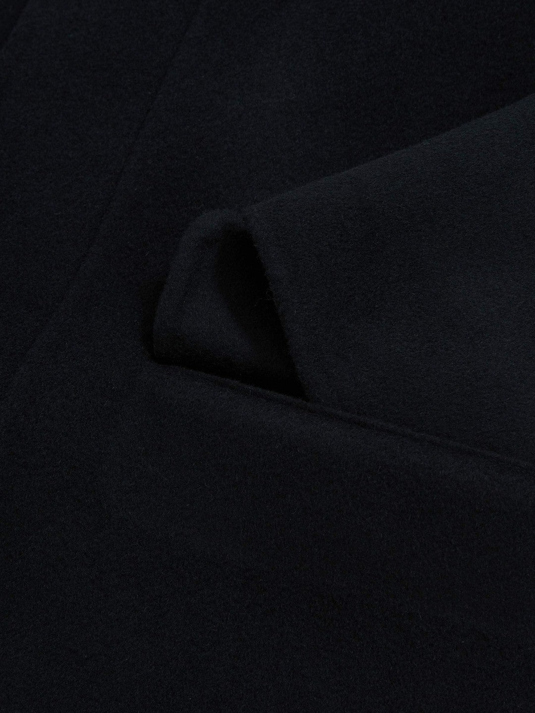 Reiss Value - Wool Blend Double Face Button Jacket in Navy