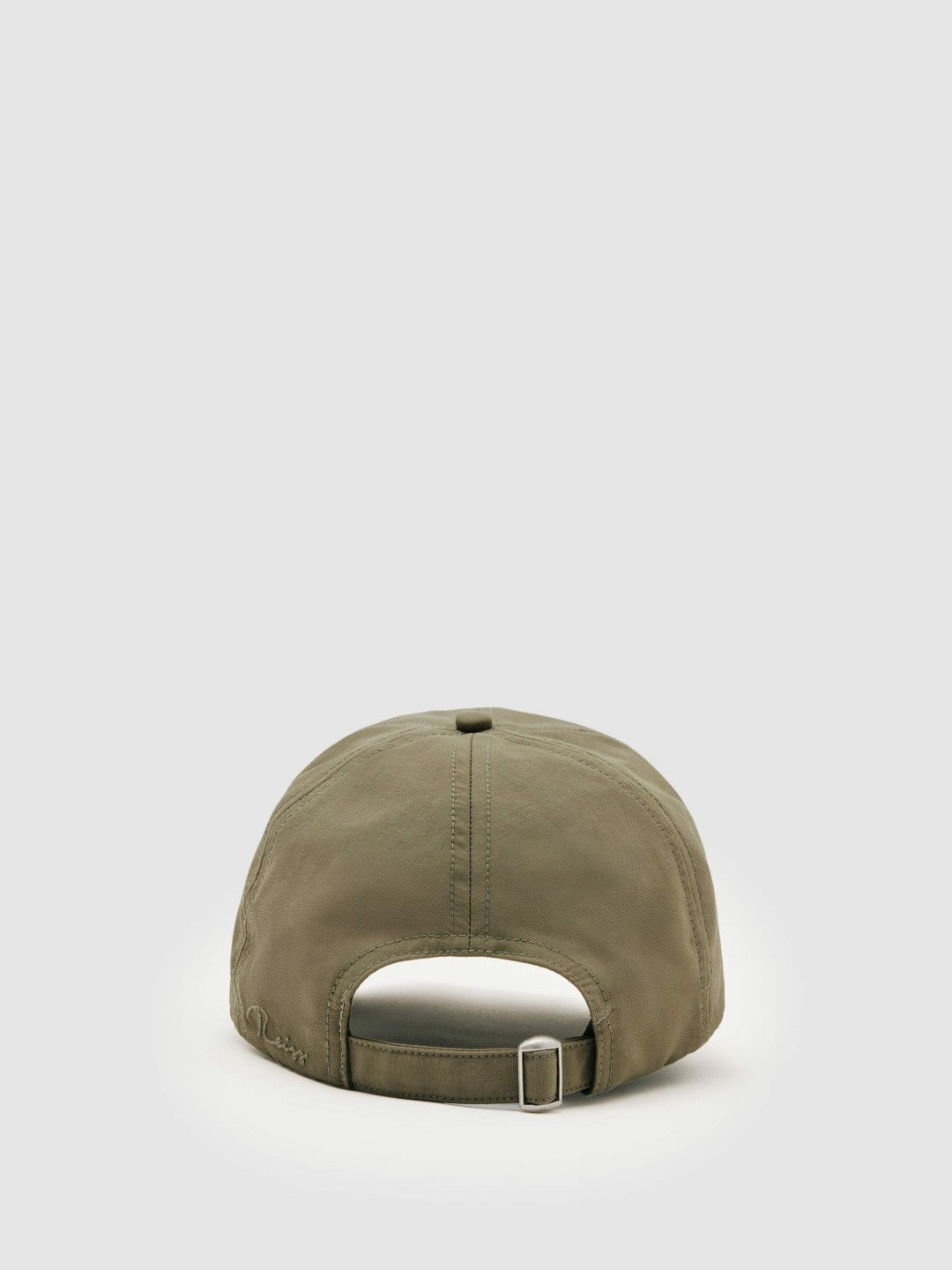 Reiss Best Seller - Embroidered-Logo Tech Baseball Cap in Sage Green