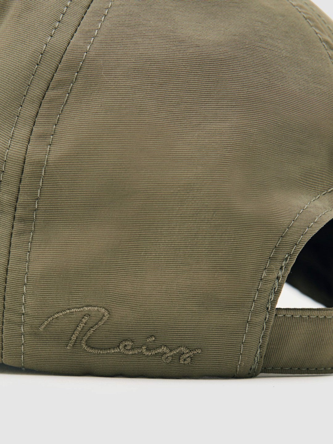 Reiss Best Seller - Embroidered-Logo Tech Baseball Cap in Sage Green