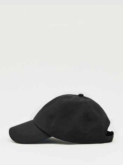 Reiss Offer - Embroidered-Logo Tech Baseball Cap in Black