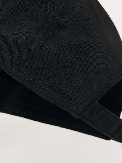 Reiss Offer - Embroidered-Logo Tech Baseball Cap in Black