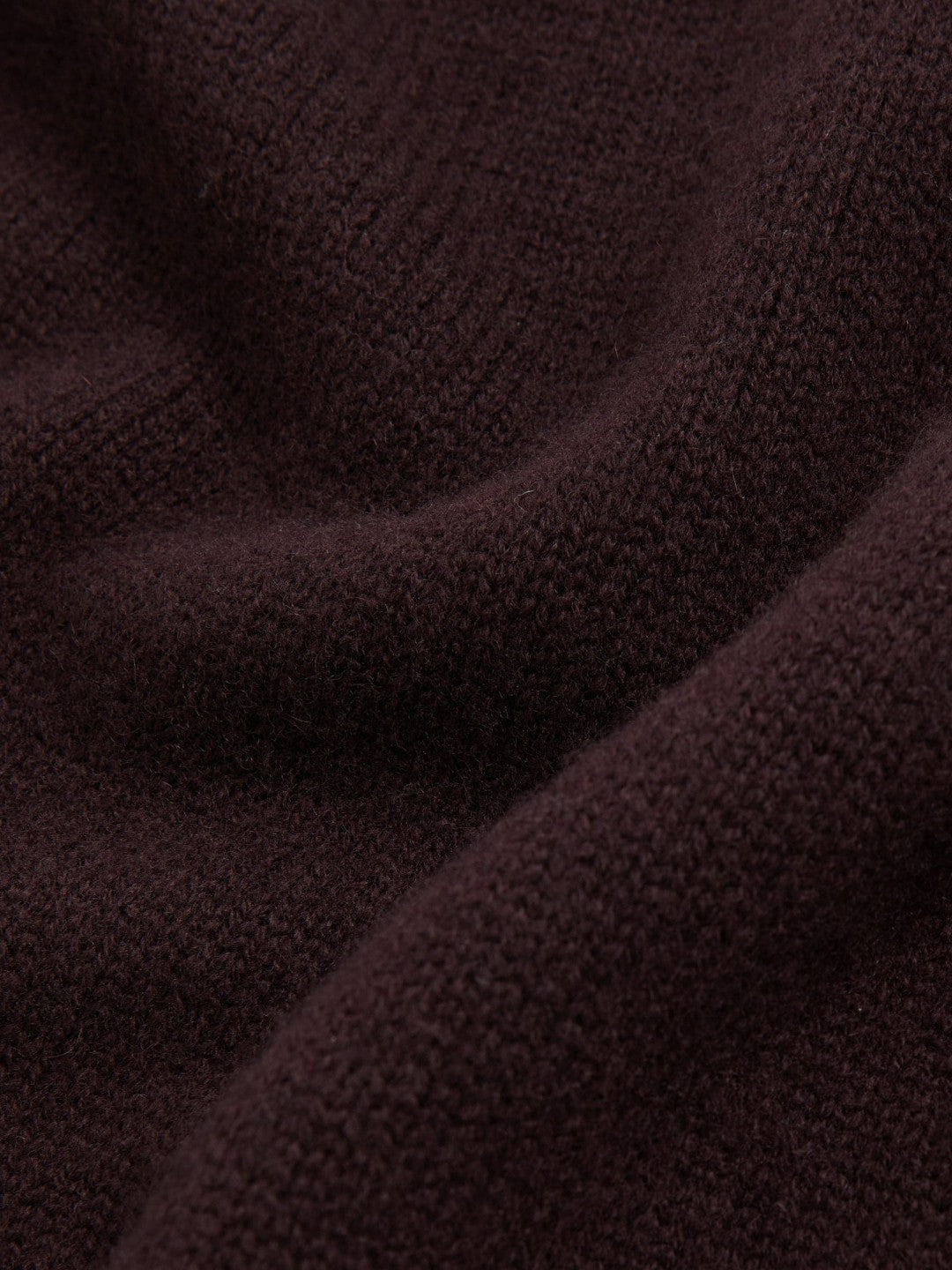 Reiss Value - Wool-Cashmere Crew-Neck Jumper in Plum