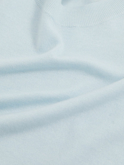 Reiss Featured - Merino Wool Crew-Neck Jumper in Blue