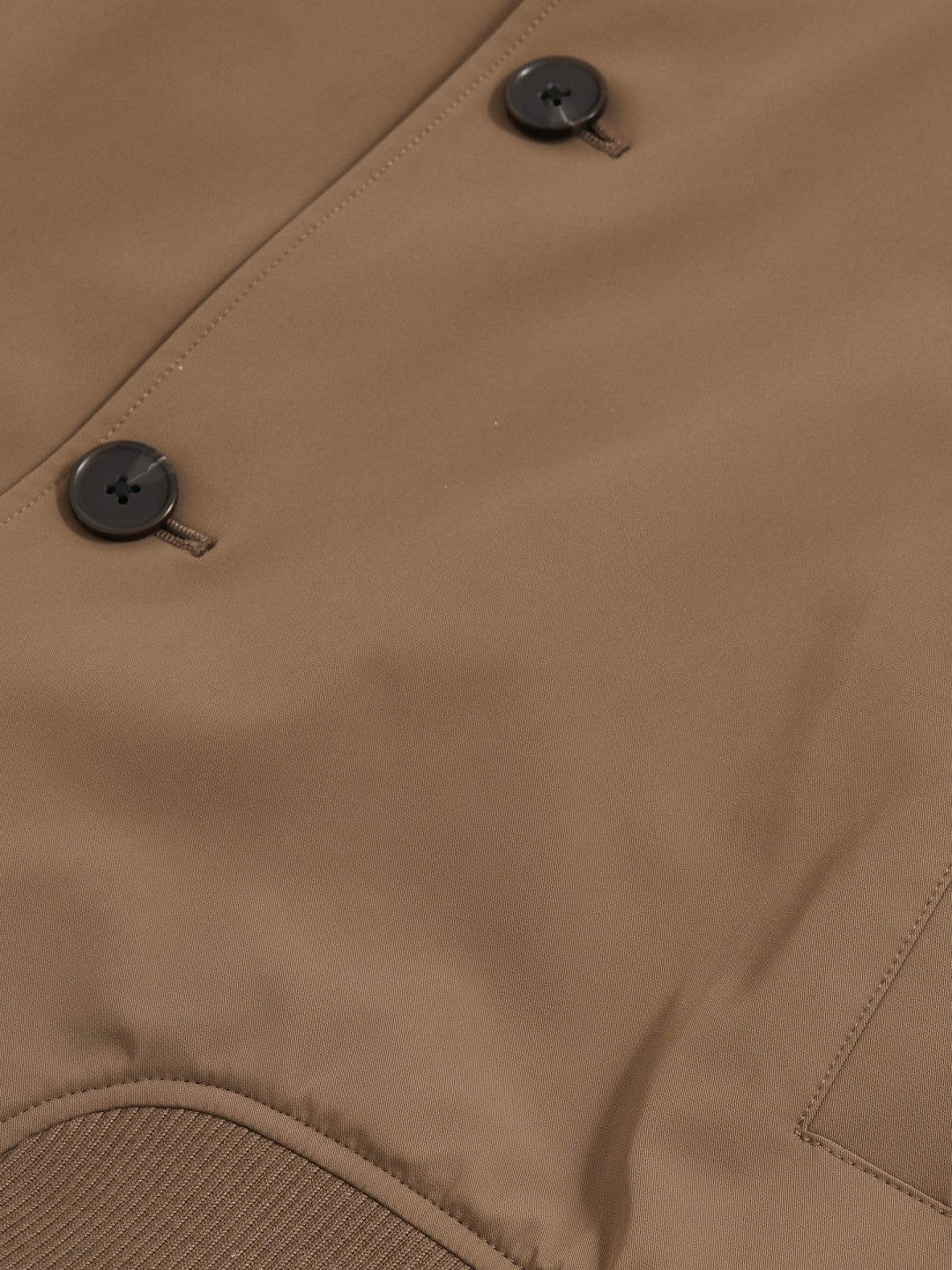 Reiss Sale - Technical Button Through Jacket in Chestnut Brown