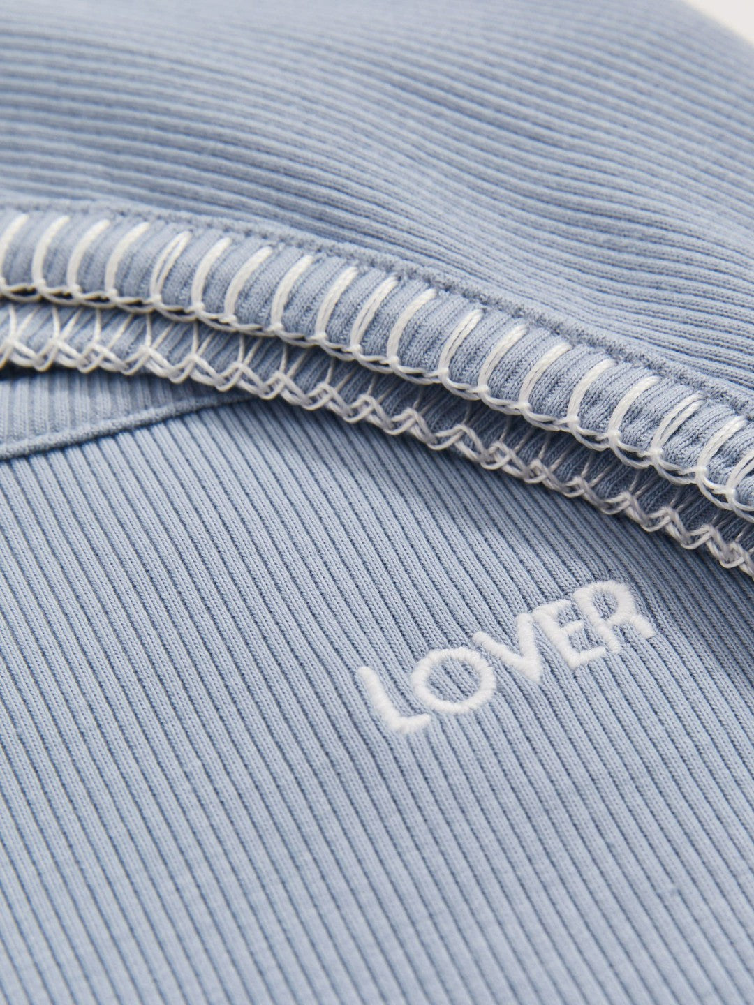 Reiss Savings - | Tom Daley Cotton Lover Vest with Stretch in Soft Blue
