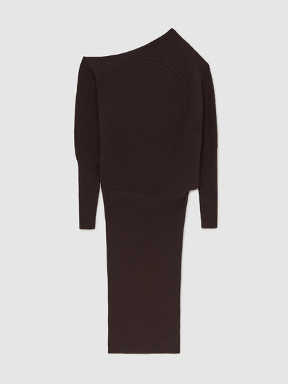 Reiss Dress in Plum Purple